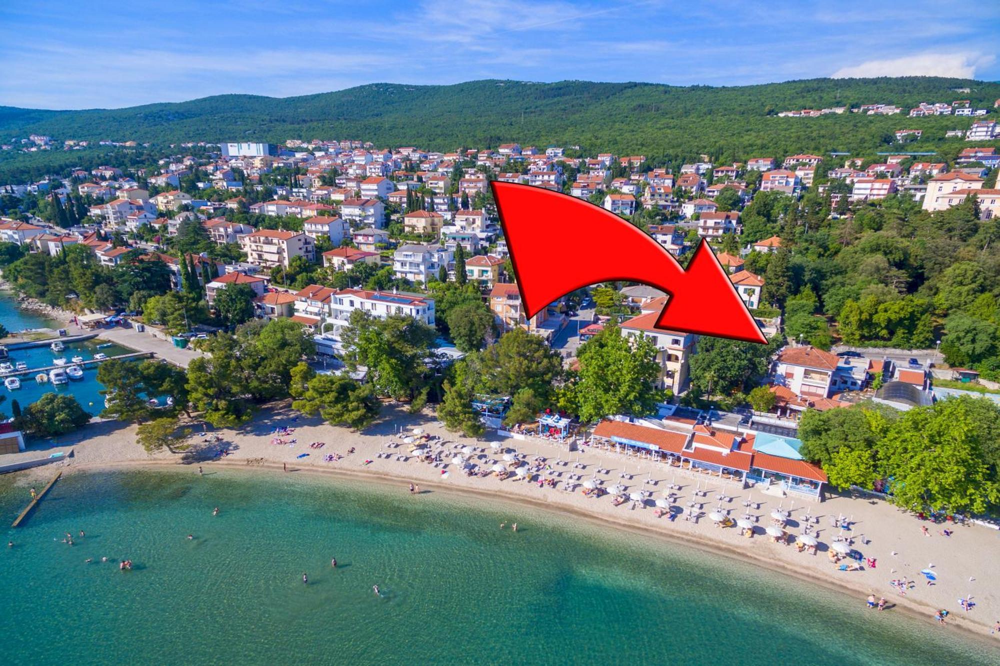 Ferienwohnung Roni Crikvenica Exterior foto